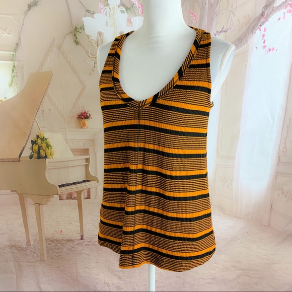 Peyton Jensen Tops - Peyton Jensen Striped Racerback Tank top